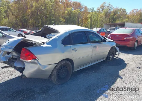 2015 Chevrolet Impala Limited Police из США, поврежденный, VIN 2G1WD5E30F1158679